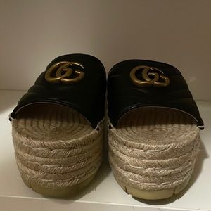 Gucci marmot sandals. Gently used. Size 37